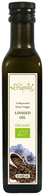 그라포일라 유기농 냉압착 엑스트라버진 아마씨유, 250ml, 1개 - 쿠팡