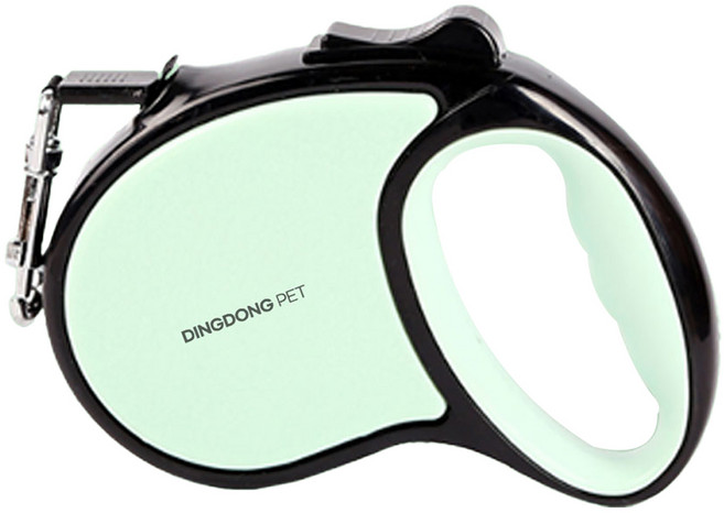 딩동펫 반려동물 데일리 원터치 자동 리드줄, 민트, 1개