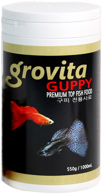 그로비타 구피 전용 사료, 550g, 1개