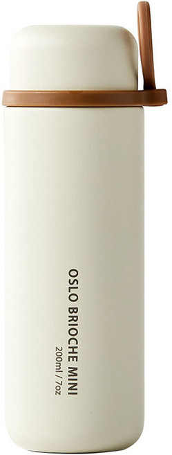 오슬로 브리오슈 미니 텀블러, 아이보리, 200ml, 1개