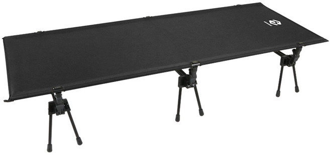 하이그라운즈 캠핑 노벨티 와이드 코트, 블랙