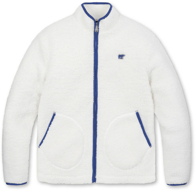 잭니클라우스 남성용 골프 컬러라인 플리스 집업 점퍼 LNTAW23611