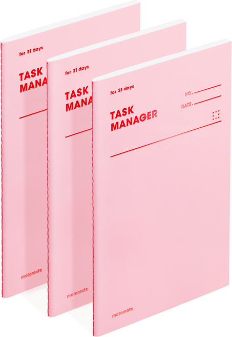 모트모트 태스크 매니저 31DAYS 프로젝트 플래너, 로즈쿼츠, 3개