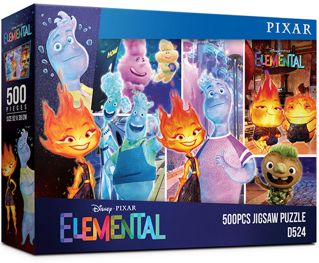 퍼즐라이프 디즈니 엘리멘탈 직소퍼즐, 500피스, D524, 1개