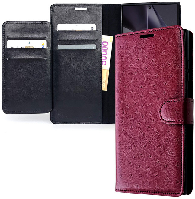 워너프 아트 오스트리치 다이어리 휴대폰 케이스