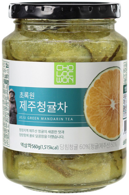 초록원 제주 청귤차, 560g, 1개입, 1개