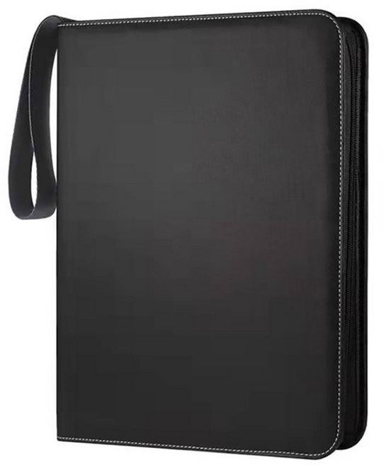 만들하비 대용량 카드 보관 앨범, 03블랙, 400매, 1개