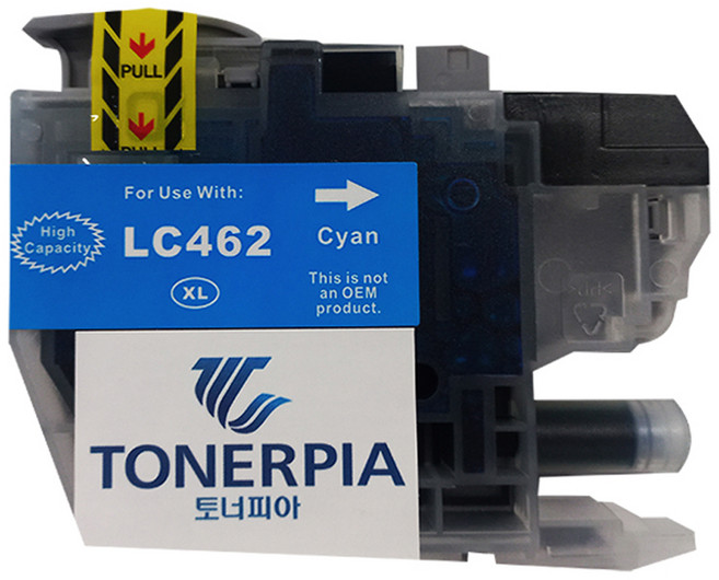 토너피아 브라더 호환잉크 LC462XL, 1개, 파랑