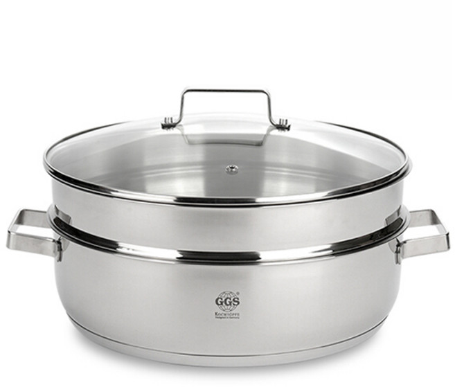 GGS 스테인레스 찜기, 30cm, 1개