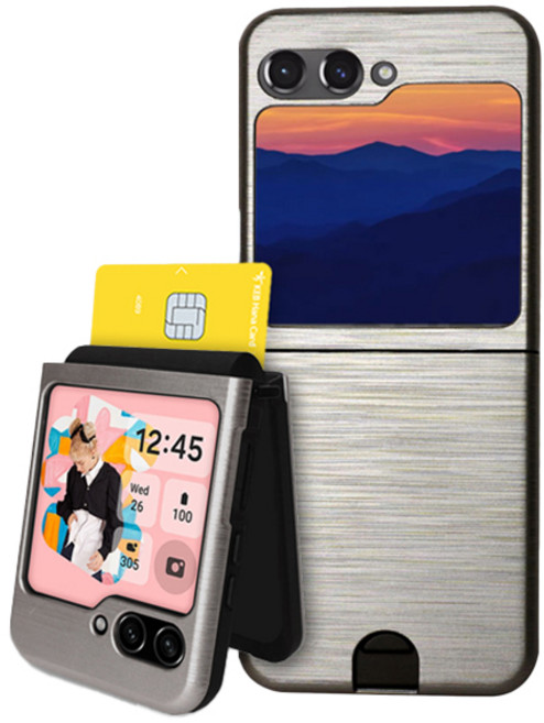 워너프 메탈 라인 카드 범퍼 휴대폰 케이스