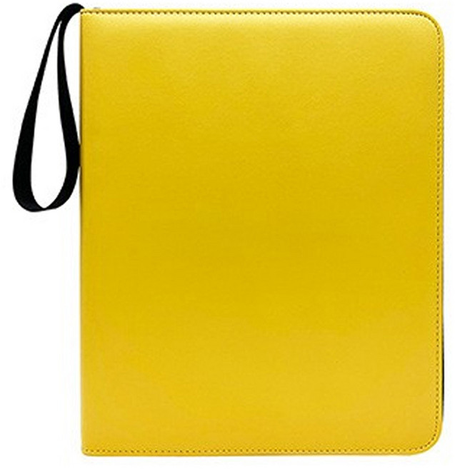 만들하비 대용량 카드 보관 앨범, 05옐로우, 400매, 1개