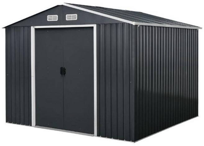 이지하우스 조립식 스틸창고 258 x 303 x 178 cm 방문설치, 네이비