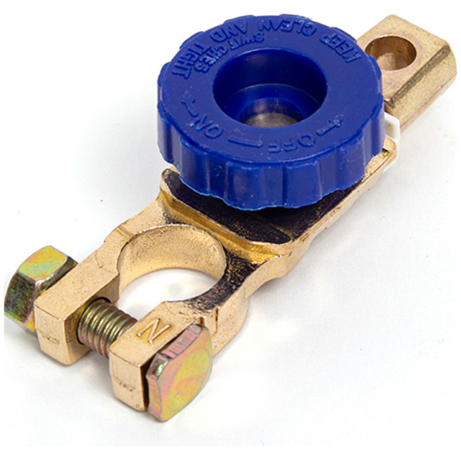 지오비즈 배터리 전원 차단장치 황동, 1개