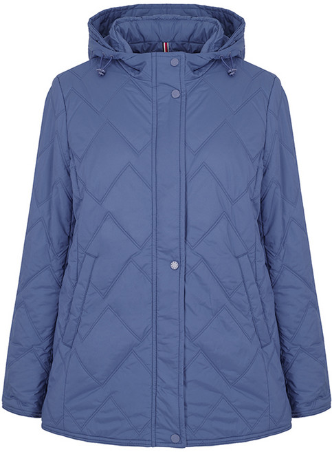 크로커다일 레이디 여성용 후드 일체형 숏 패딩 점퍼 CLCWPD201