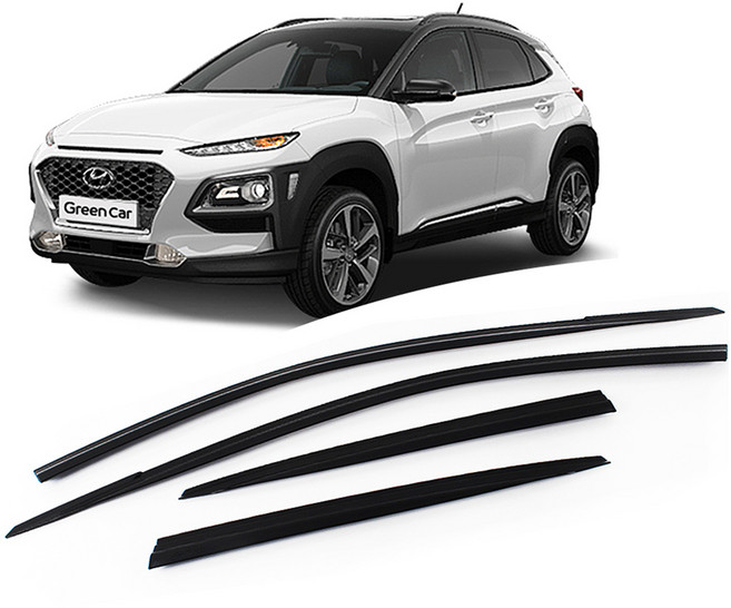 GMZ MOTORS 晴雨窗組, 煙燻色, SUV