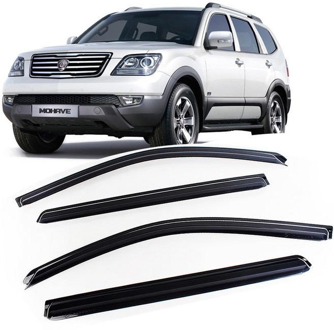 지엠지모터스 스모그 썬바이저 빗물받이 세트, 모하비(08년~)