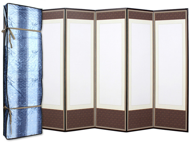 색동다리 무지 6폭 병풍 + 커버 랜덤발송 세트, 1세트