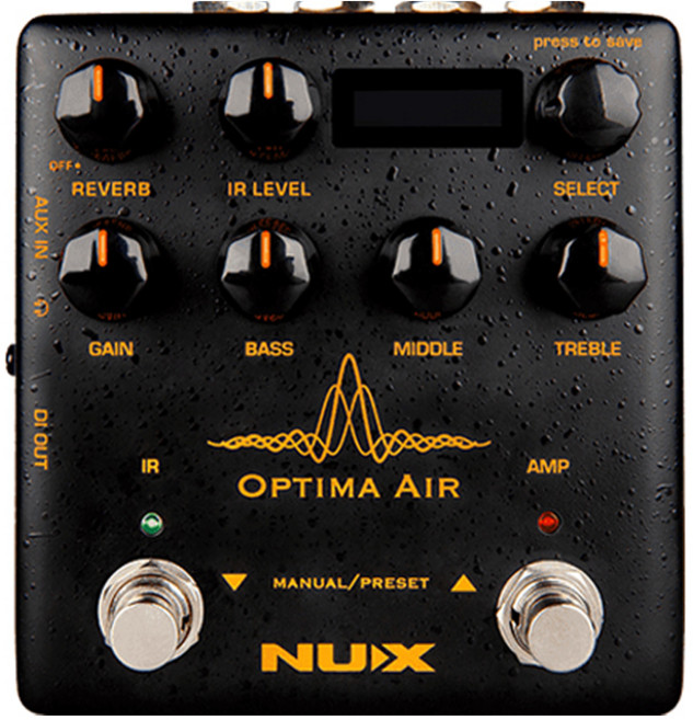 뉴엑스 Optima Air 어쿠스틱 시뮬레이터 앤 IR 로더 이펙터 NAI-5, 1개