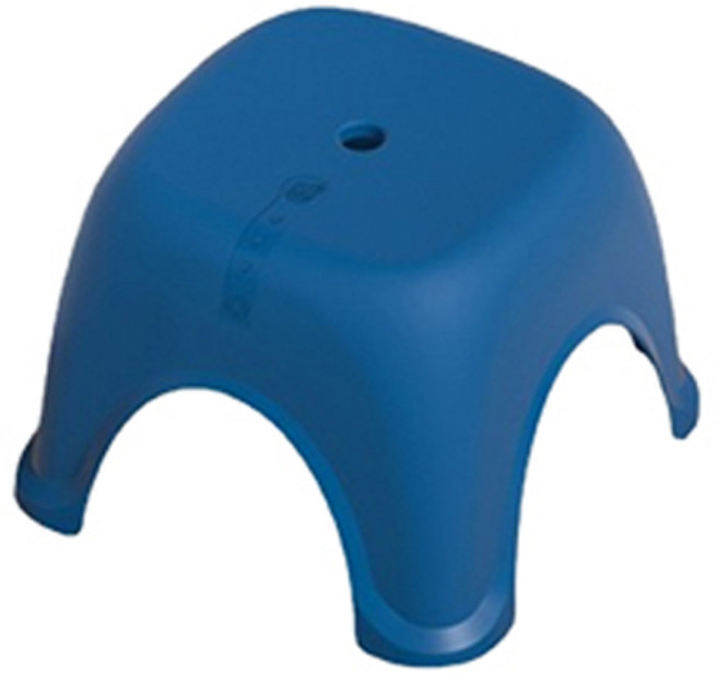 블럭마트 모던 욕실의자, 블루