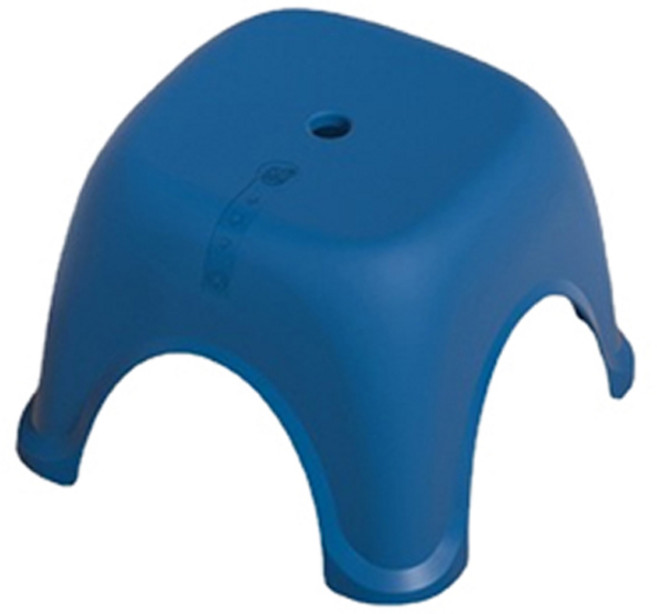 블럭마트 모던 욕실의자, 블루