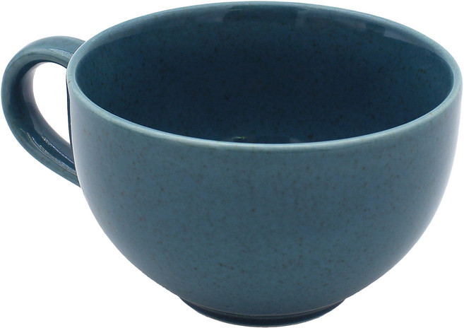 달소금 커피 머그컵 유광 350ml, 피콕, 1개