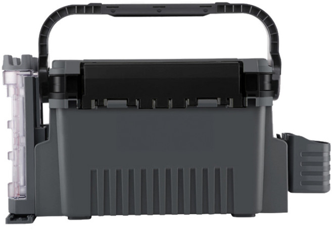 실버캐스트 낚시 태클박스 + 로드홀더 + 컵홀더, 그레이, 1세트