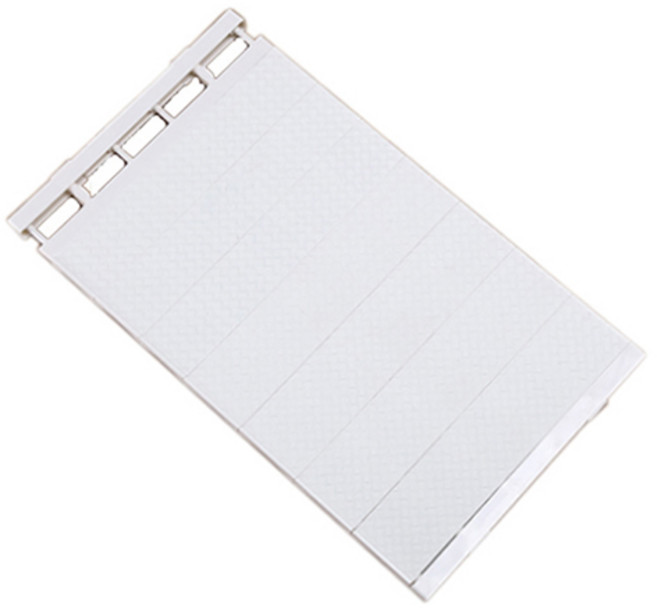 옷장 레이어드 랙 38~55cm, 화이트, 1개