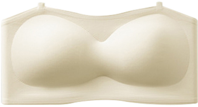 뷰티인뷰티 노와이어 심리스 오프 숄더 브라탑