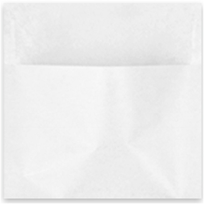 핸즈픽 U자형 내면코팅 봉투형 식품 포장지 15호, 화이트, 200개