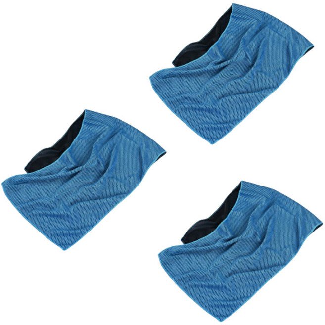 아이돈케어 스포츠 건식 쿨타울, 블루, 3개