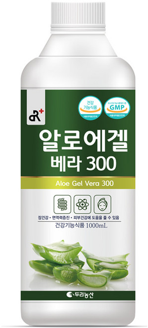 두리농산 알로에겔 베라 300, 1L, 1개