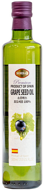 Sorbas 葡萄籽油, 1個
