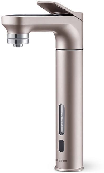 삼성전자 BESPOKE 메인 파우셋 정수전용 정수기 알루 로즈골드 방문설치, RWP71110AARM