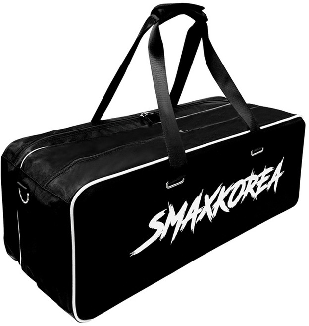 SmaxKorea 硬殼雙層包, 黑色, 1個