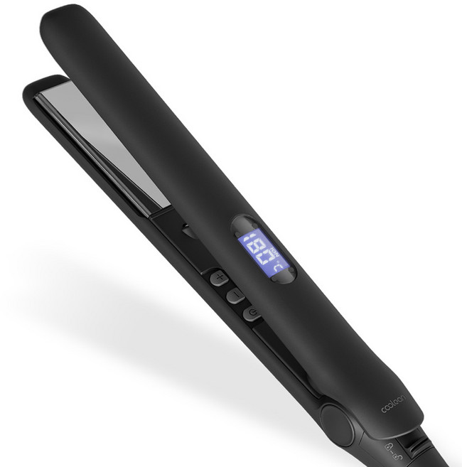 쿨린 온도조절 매직기 판 고데기, 블랙, CL-610