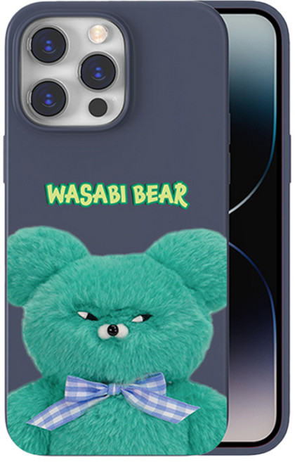 Wasabi Bear 軟式纖薄彩色果凍手機殼
