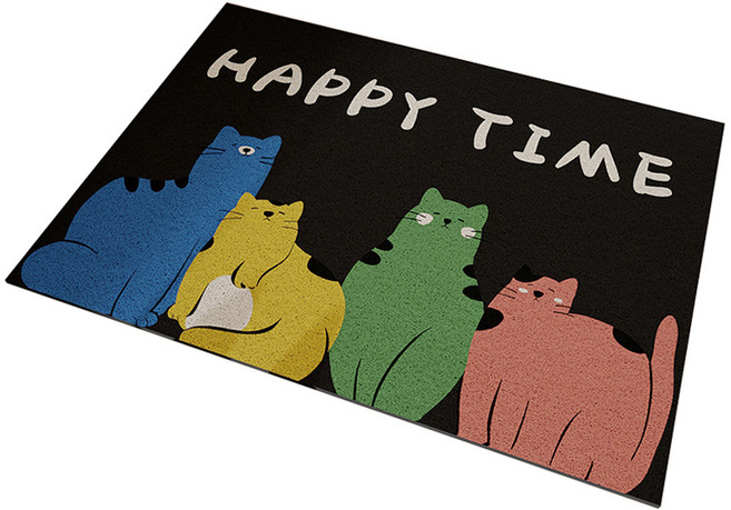 레디박스 해피웰컴 바닥 출입구 현관 발판 코일매트, 해피프렌드, 1개