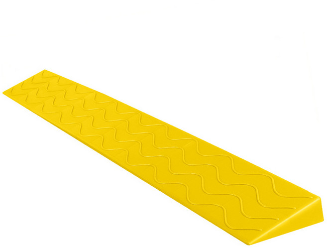 레디박스 안전 방문턱 경사판 문턱경사로 받침대, 1개, 옐로우