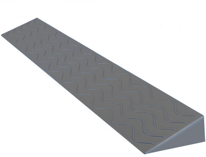 레디박스 안전 문턱 경사로 받침대, 1개, 그레이