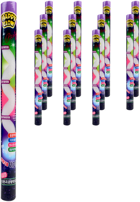 KYi&D LED海綿應援棒, 混合顏色, 12個