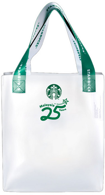 스타벅스 말레이시아 스타벅스 25주년 뉴 비치백 STBUB22