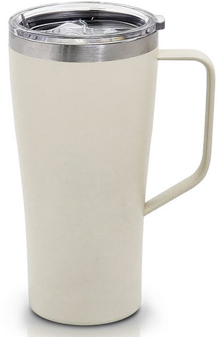 에버튼하우스 테이블 304 스텐 머그컵, 아이보리, 520ml, 1개