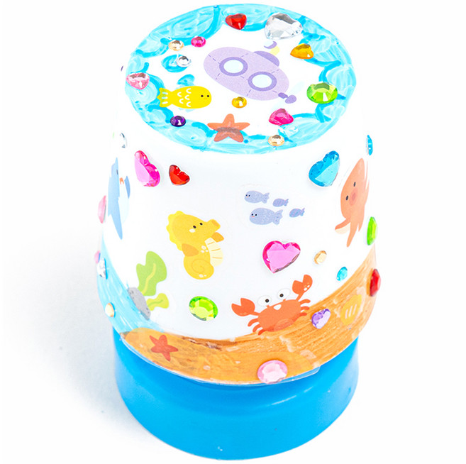 민화샵 미니 스탠드 무드등 만들기 4종 세트 S240018, 여름(S240018C), 1세트