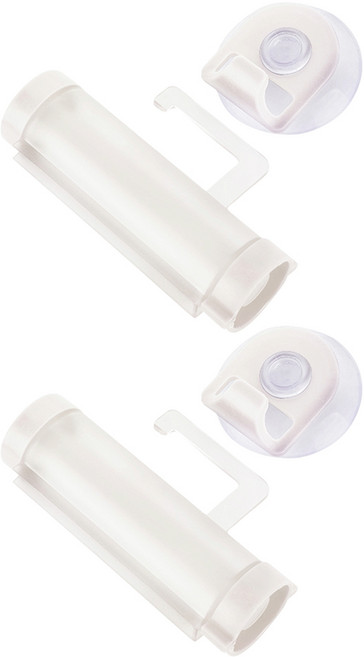 쭉쭉짜개 마지막 영끌 튜브 치약짜개, 화이트, 2개