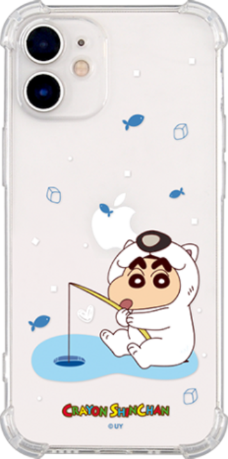 짱구 위티 카메라 방탄 투명 젤리 휴대폰 케이스