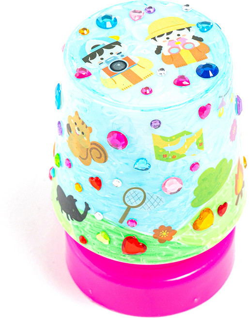 민화샵 미니 스탠드 무드등 만들기 4종 세트 S240018, 캠핑(S240018A), 1세트