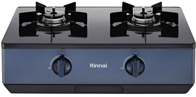 린나이 스탠드 AA건전지 가스레인지 2구, RTR-A2410NJ, LNG
