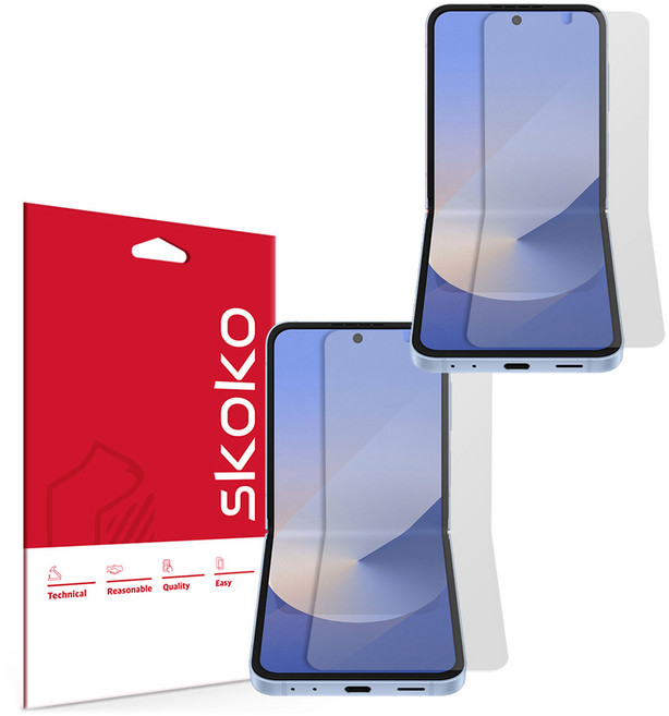 스코코 갤럭시 지문방지 저반사 퍼펙트핏 액정보호필름, 1세트