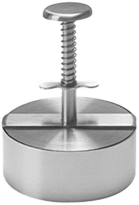 키친이레 햄버거 패티 떡갈비몰드 스테인리스 원형 프레스, 1개