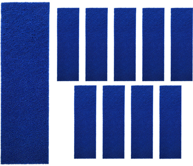 월드크린 칼트 장죽수세미 블루, 10개, 1개입